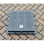 Lightweight Composite Manhole Cover  450 x 450mm Clear Opening Load Rated to B125  CC4545B125AN